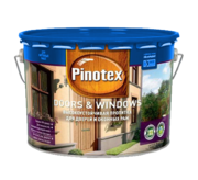 Pinotex Doors Windows покрытие для древесины 10л